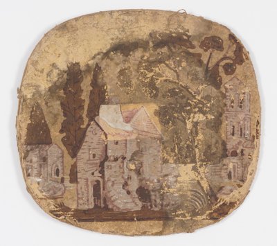 Bandbox Lid, Castles in Spain by Unknown